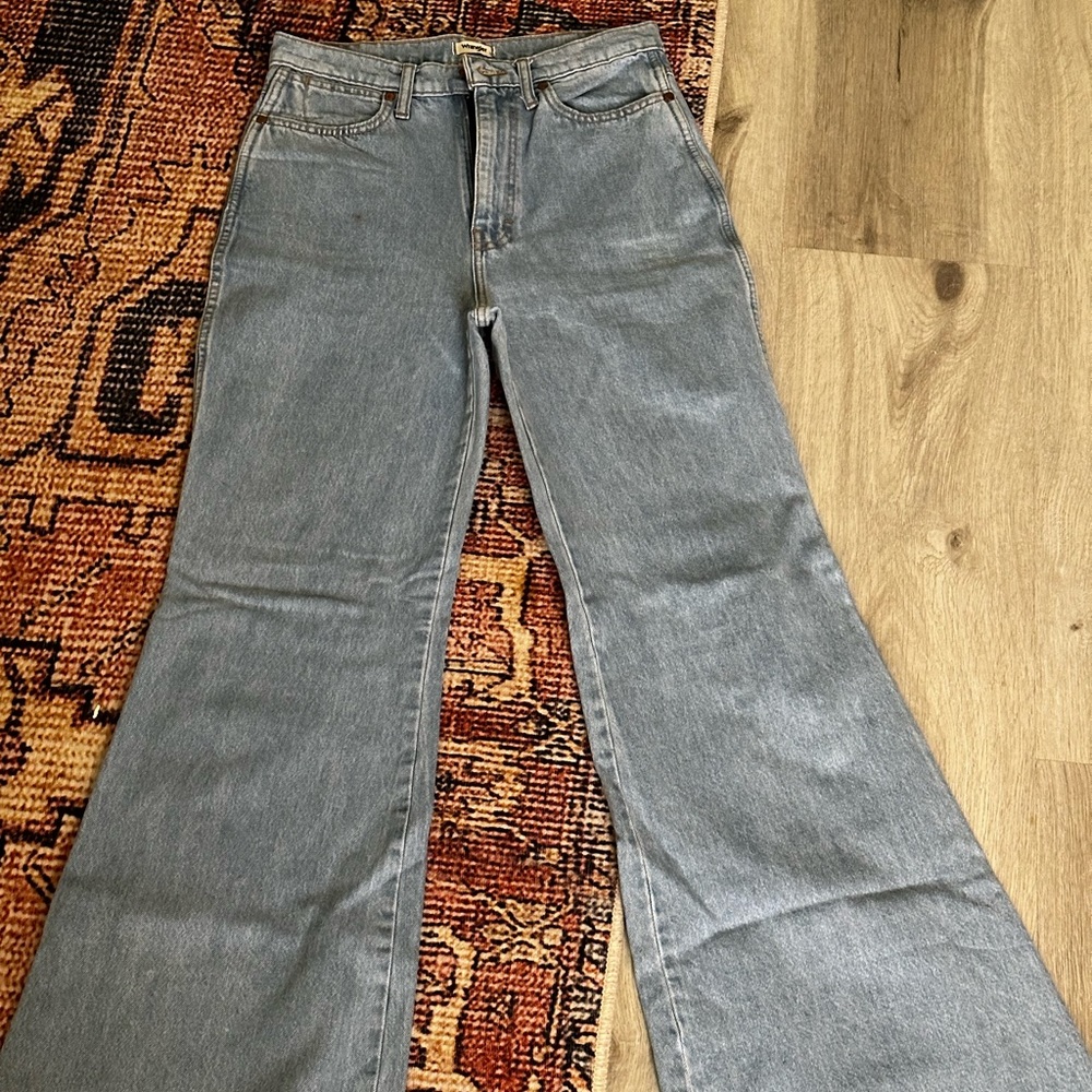Women’s Wrangler Wanderer High Rise Flare Blue Jeans 29/34